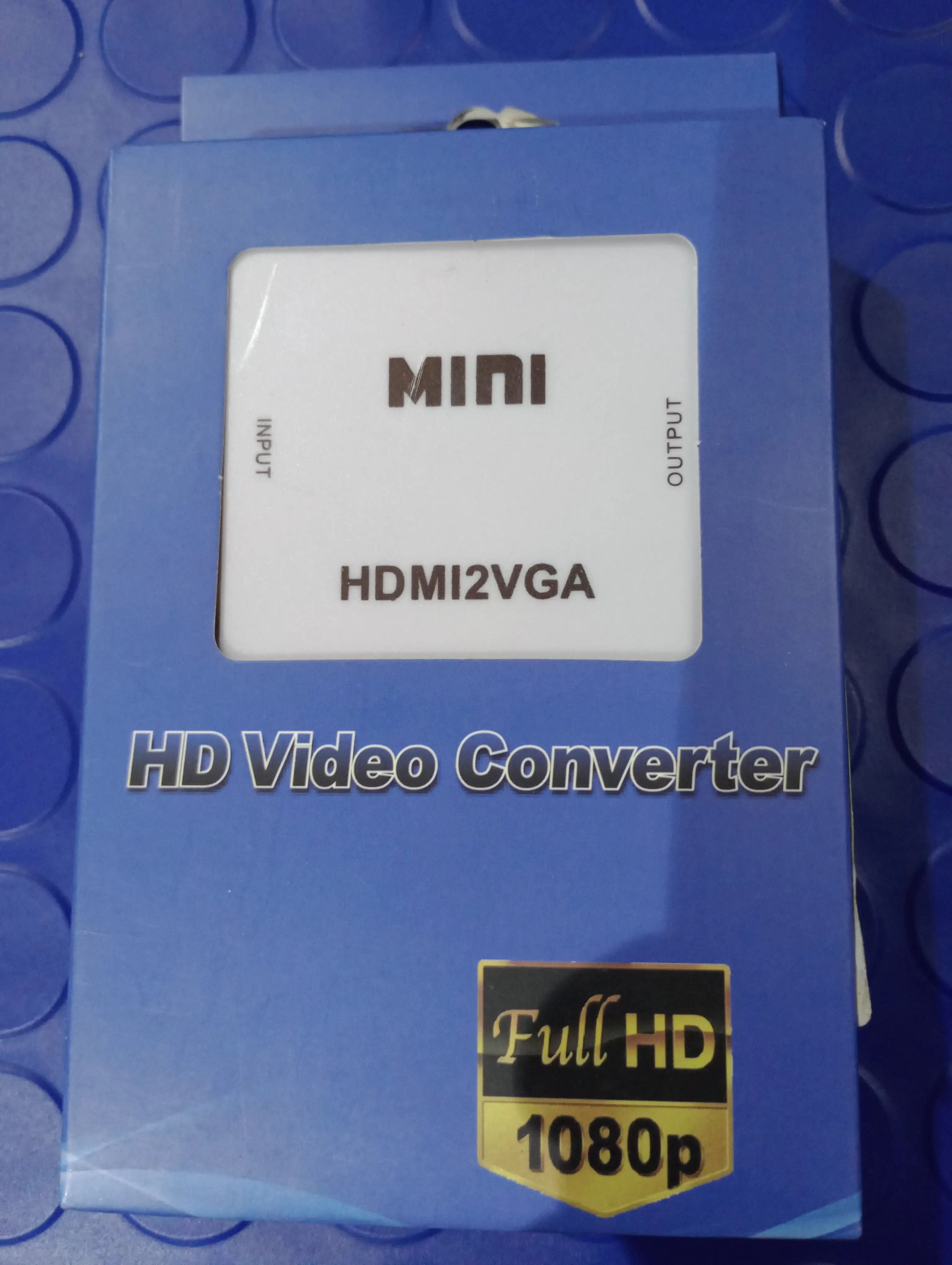 Conversor HDMI a VGA con audio