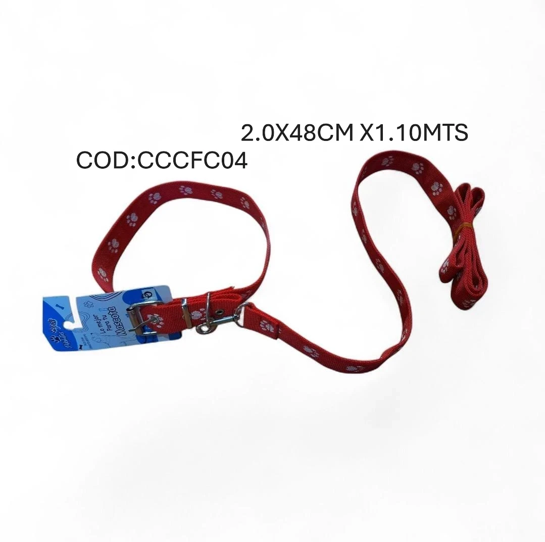 COLLAR+CORREA T4 FANTASIA COSTURADO