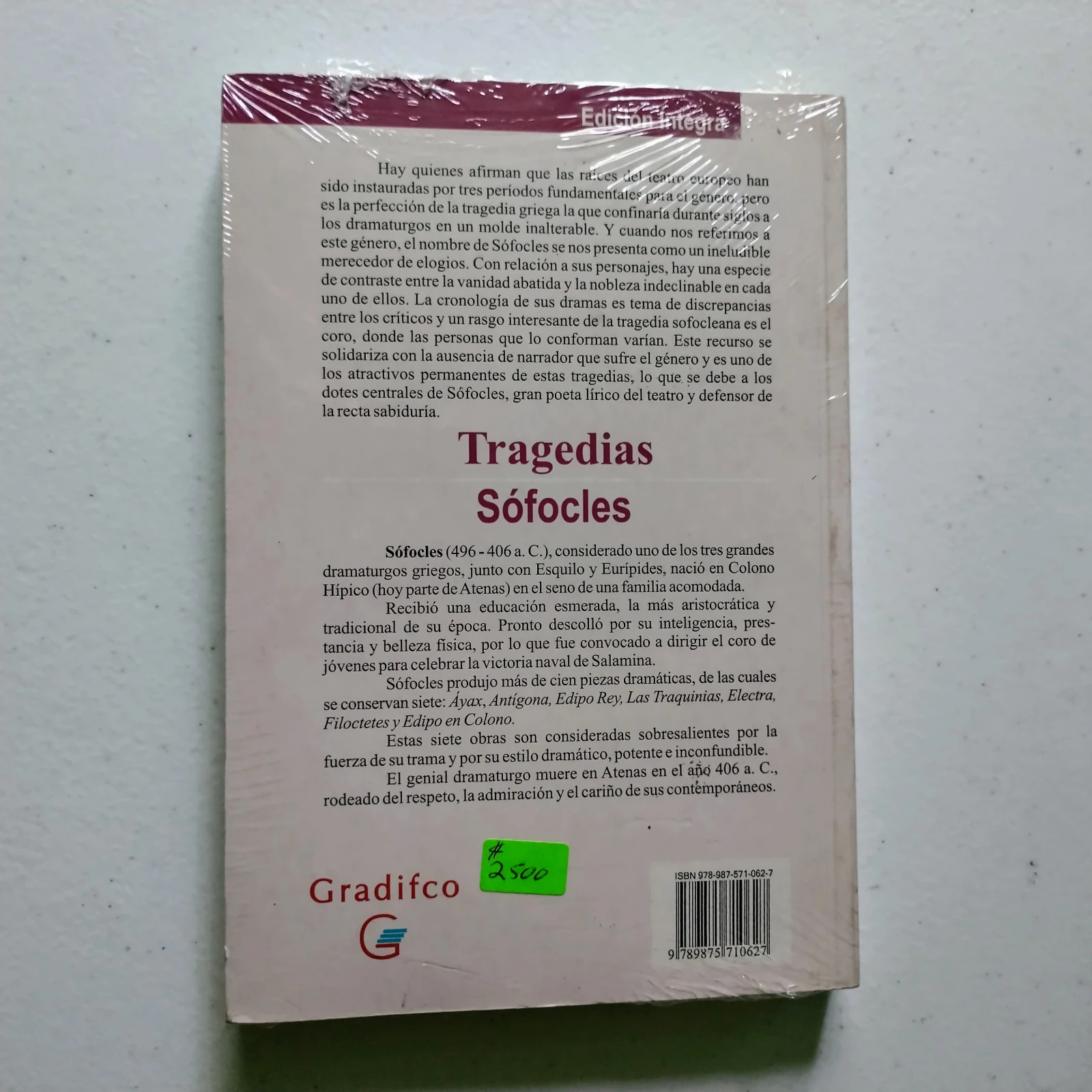 Tragedias, Sófocles 2