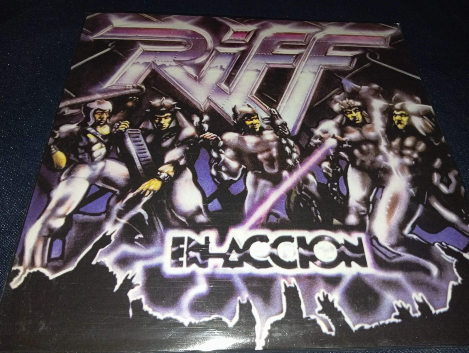 Riff - En Accion (2 VINILOS GATEFOLD)(ARGENTINA)