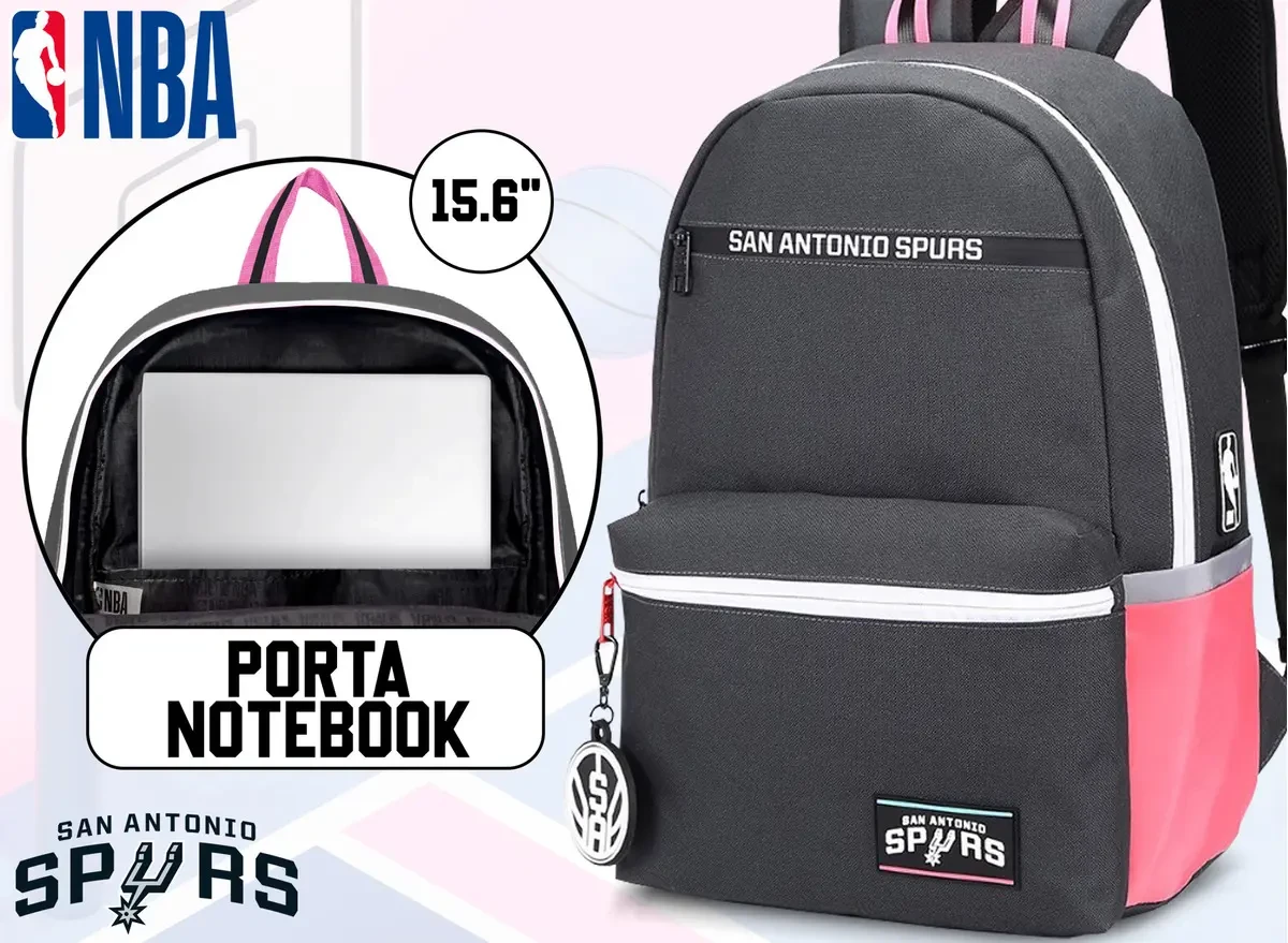 MOCHILA NBA SPURS 22076 4