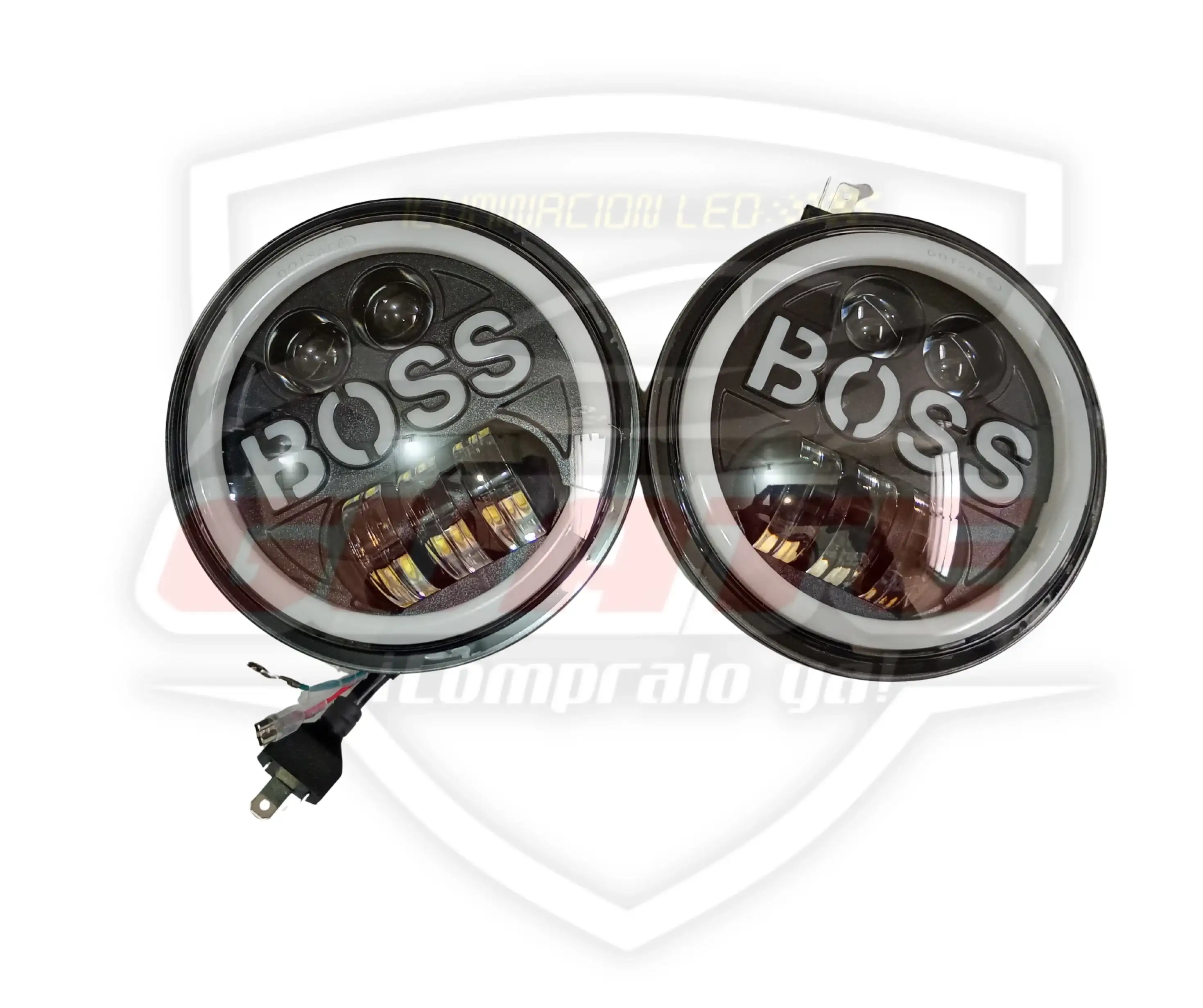 SILVINES LED 5.5" BOSS 5