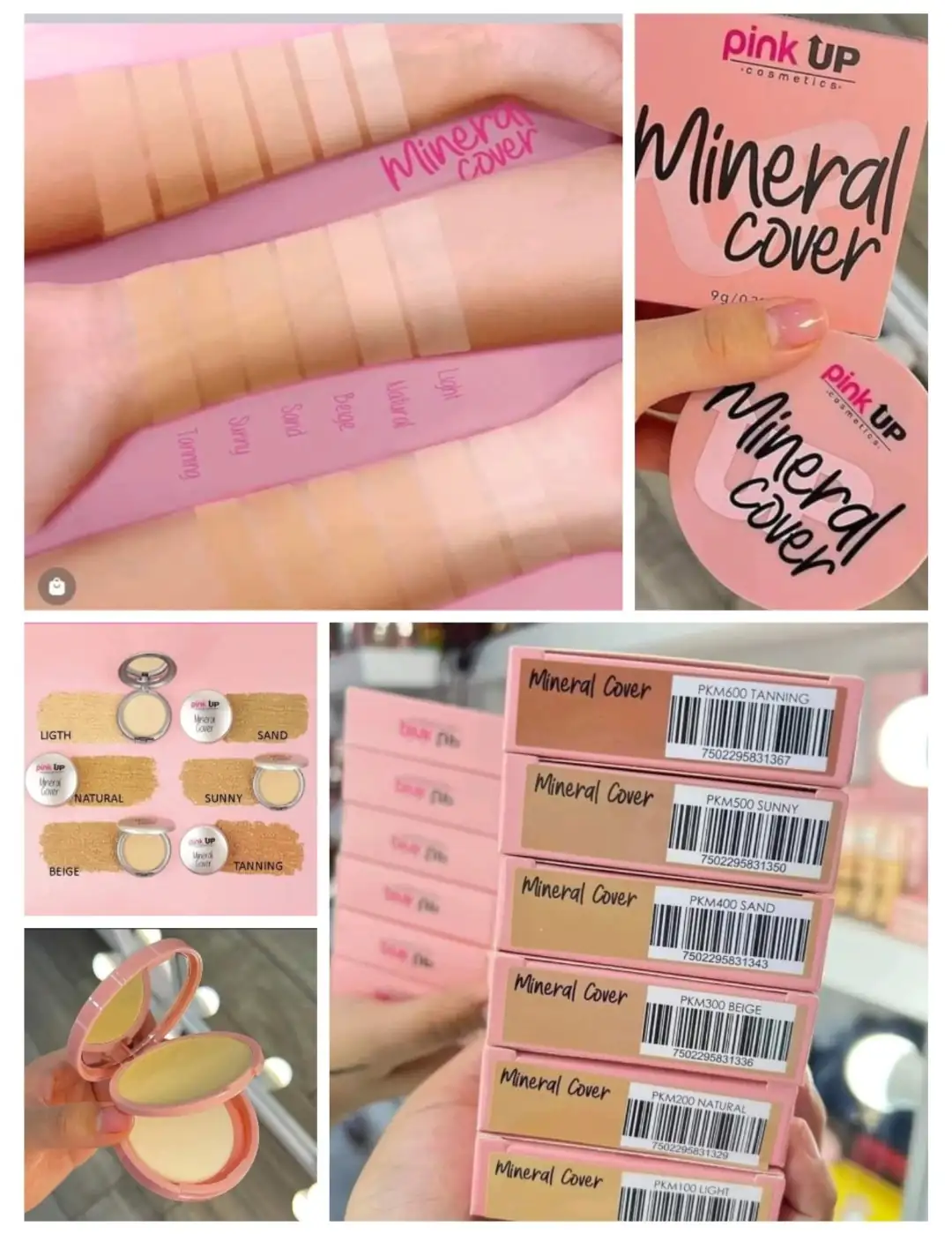 Mineral cover PU 
