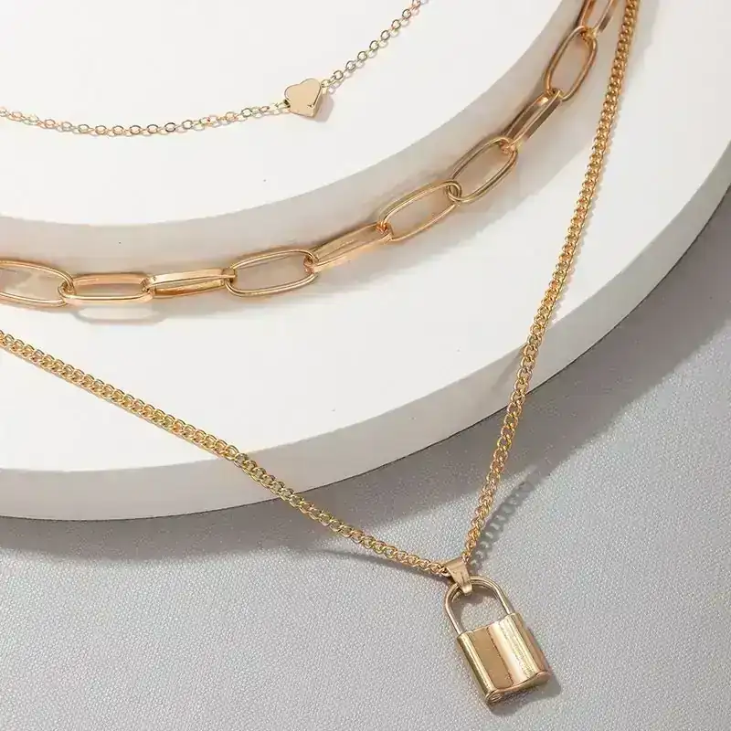 Collar Security Dorado  REF: MC15 3