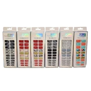 SET DE UNAS DE 24 UNIDADES NAIL KINGDOM CAJA BLANCA