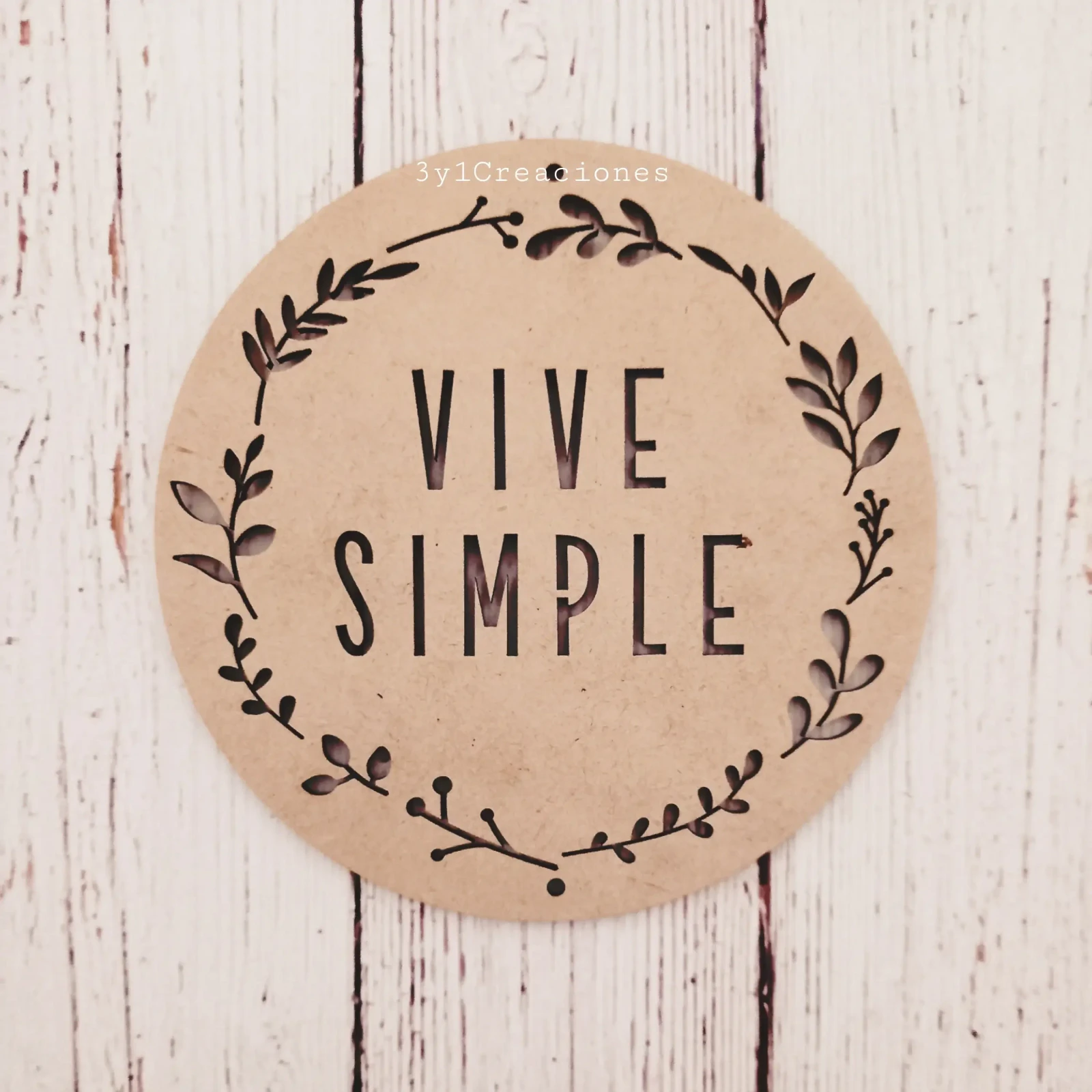 CARTEL VIVE SIMPLE