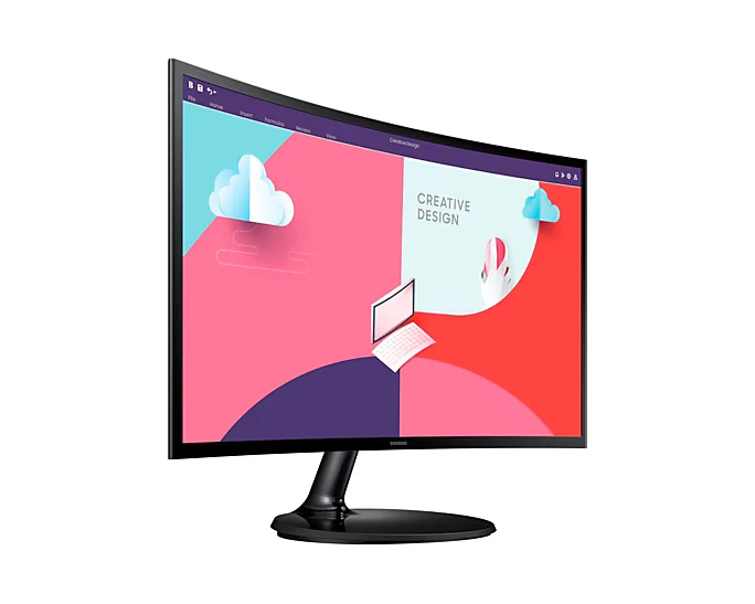 Monitor de ordenador curvo 27"  SAMSUNG Essential S3  5