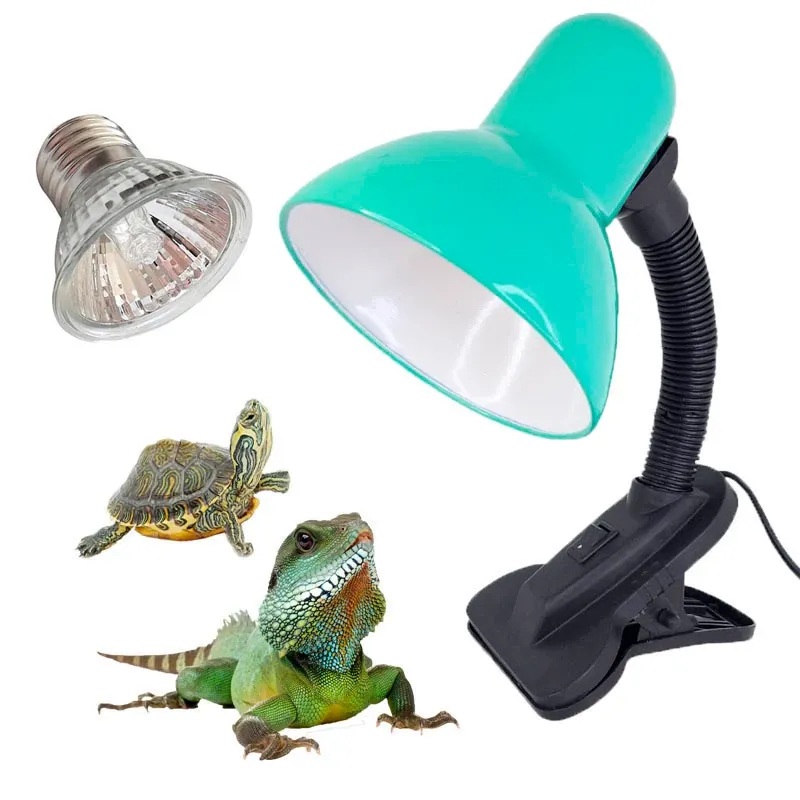 Combo Lampara + Foco uva+uvb para Tortuga CON-2