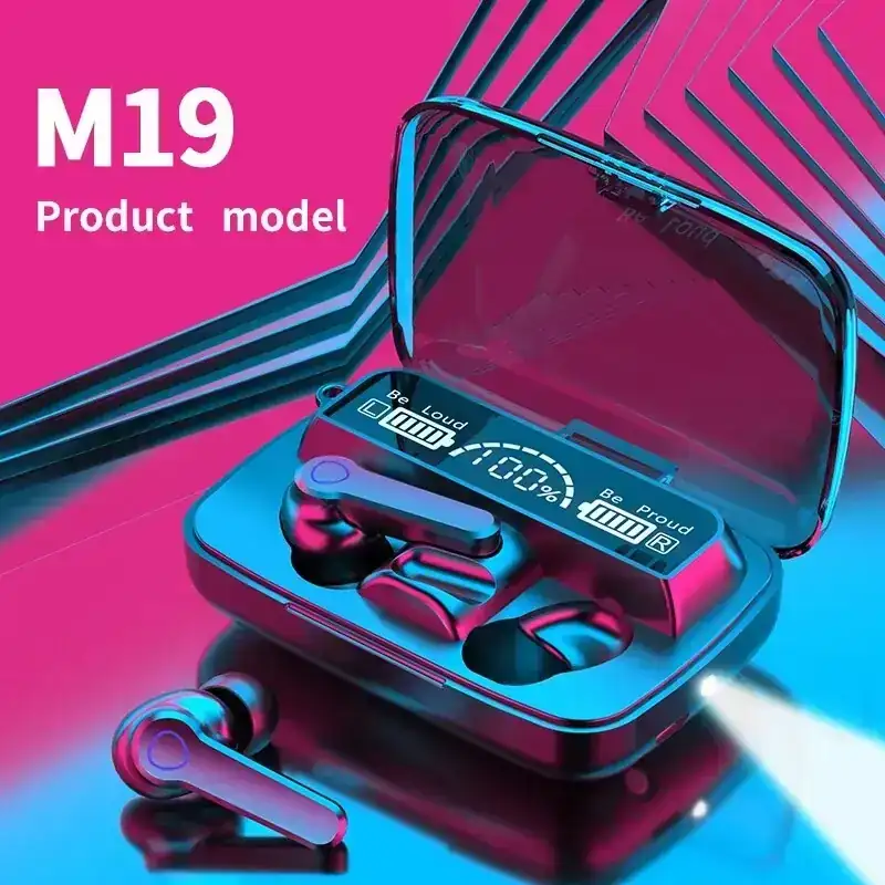 Fone de ouvido M19 wireless