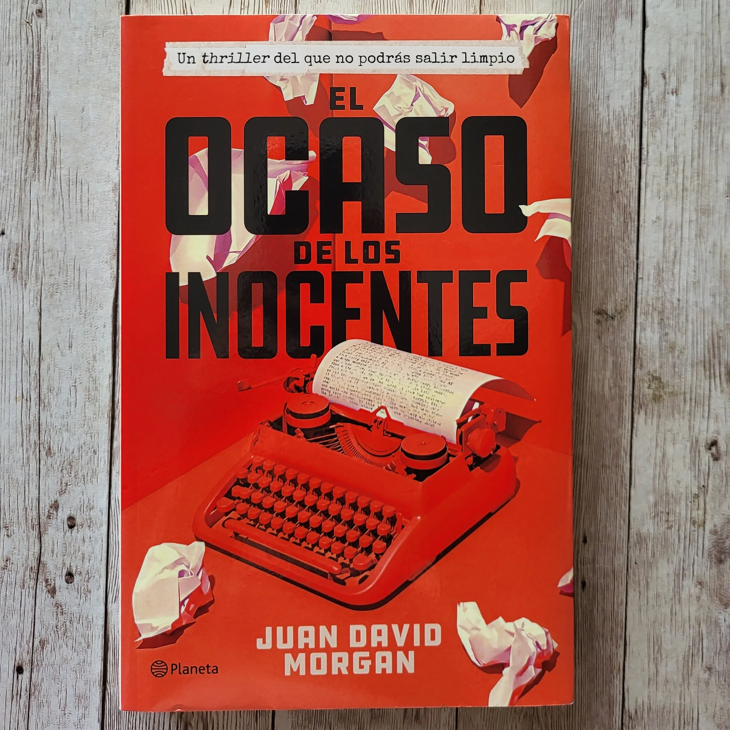 El ocaso de los inocentes / Juan David Morgan / Policial /Suspenso