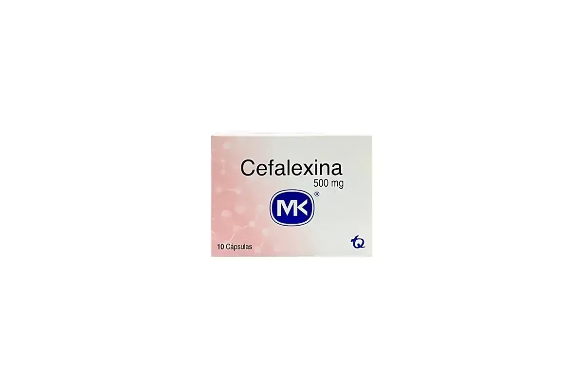 CEFALEXINA 500 X 10 CAPS MK