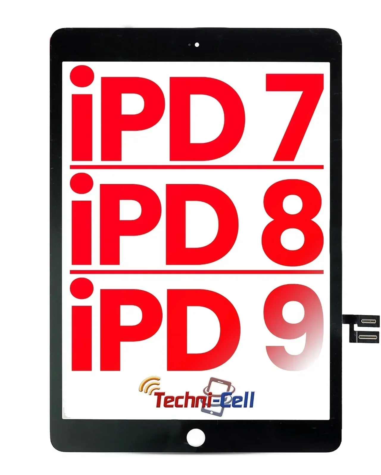 Pantalla Apple IPAD 7 / 8 / 9 (Negro) 