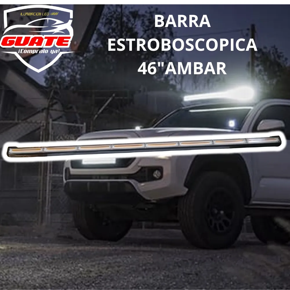 BARRA STROBE 46” ÁMBAR
