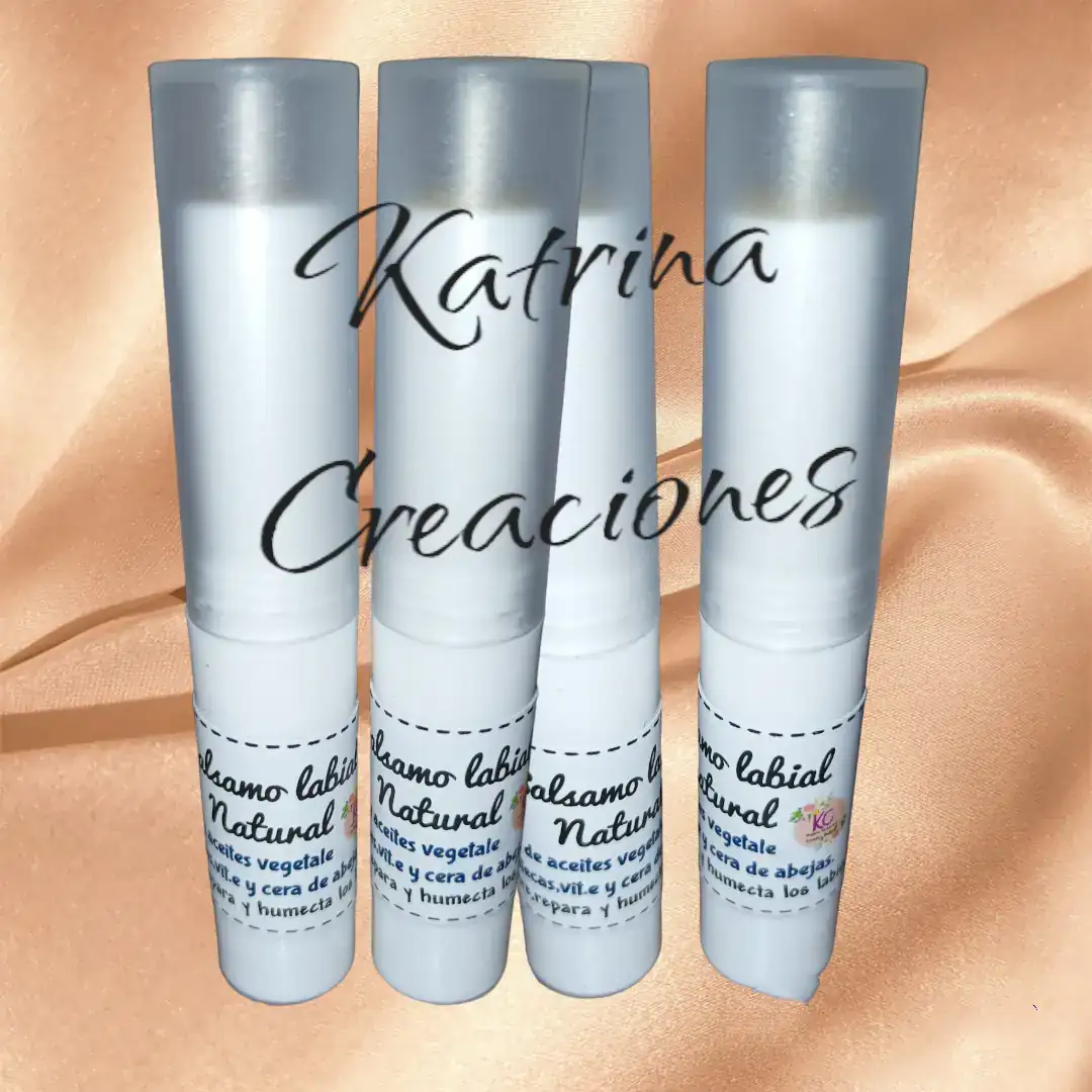 Balsamos labiales naturales tubo. 4