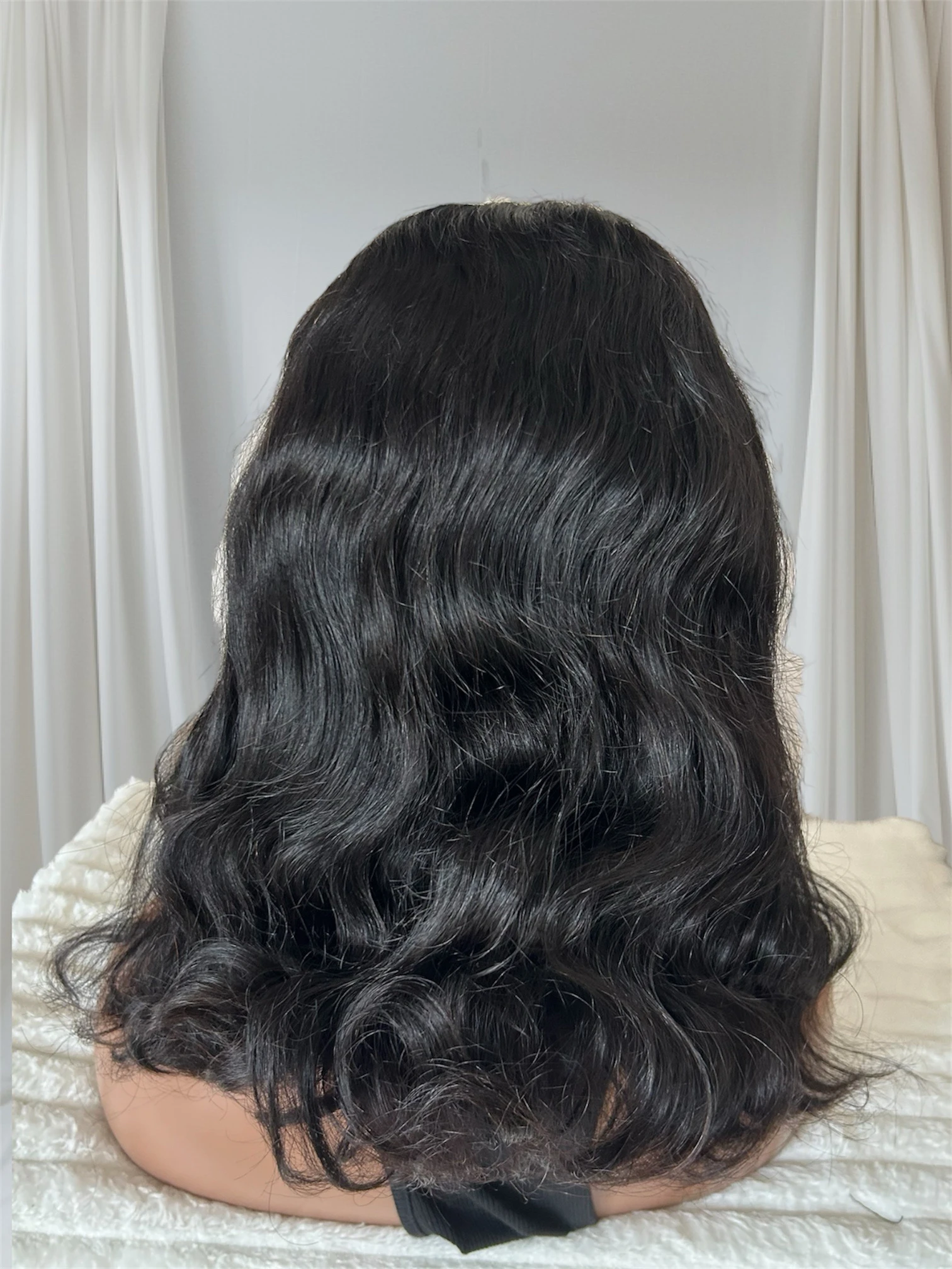 Peluca de cabello humano 14 pulgadas, frontal 4x4 glueless 4