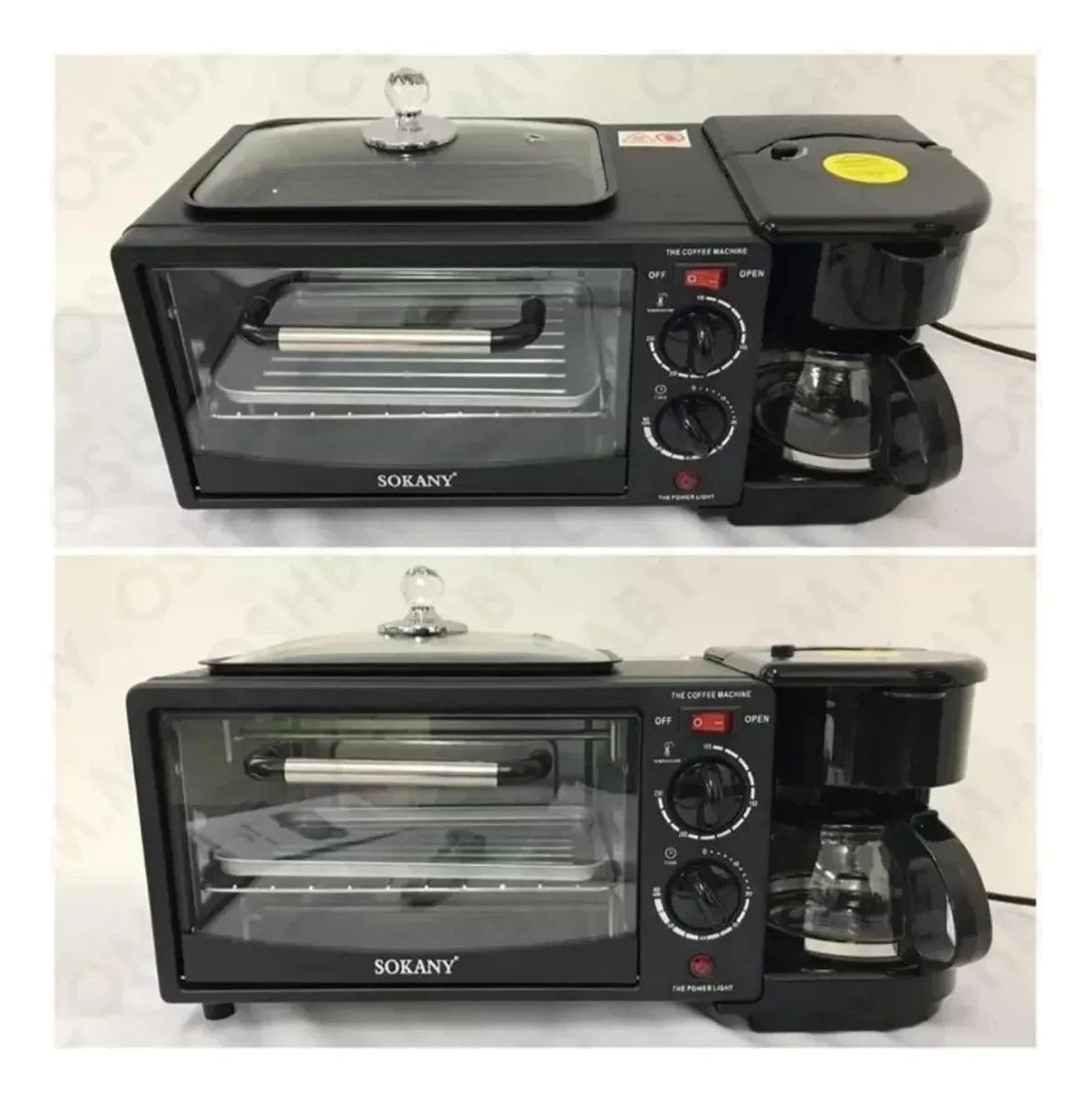 Maquina Desayuno 3 en 1 Sokany Cafetera  2