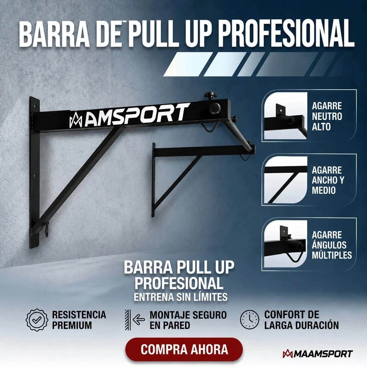 BARRA PULL UP PROFESIONAL