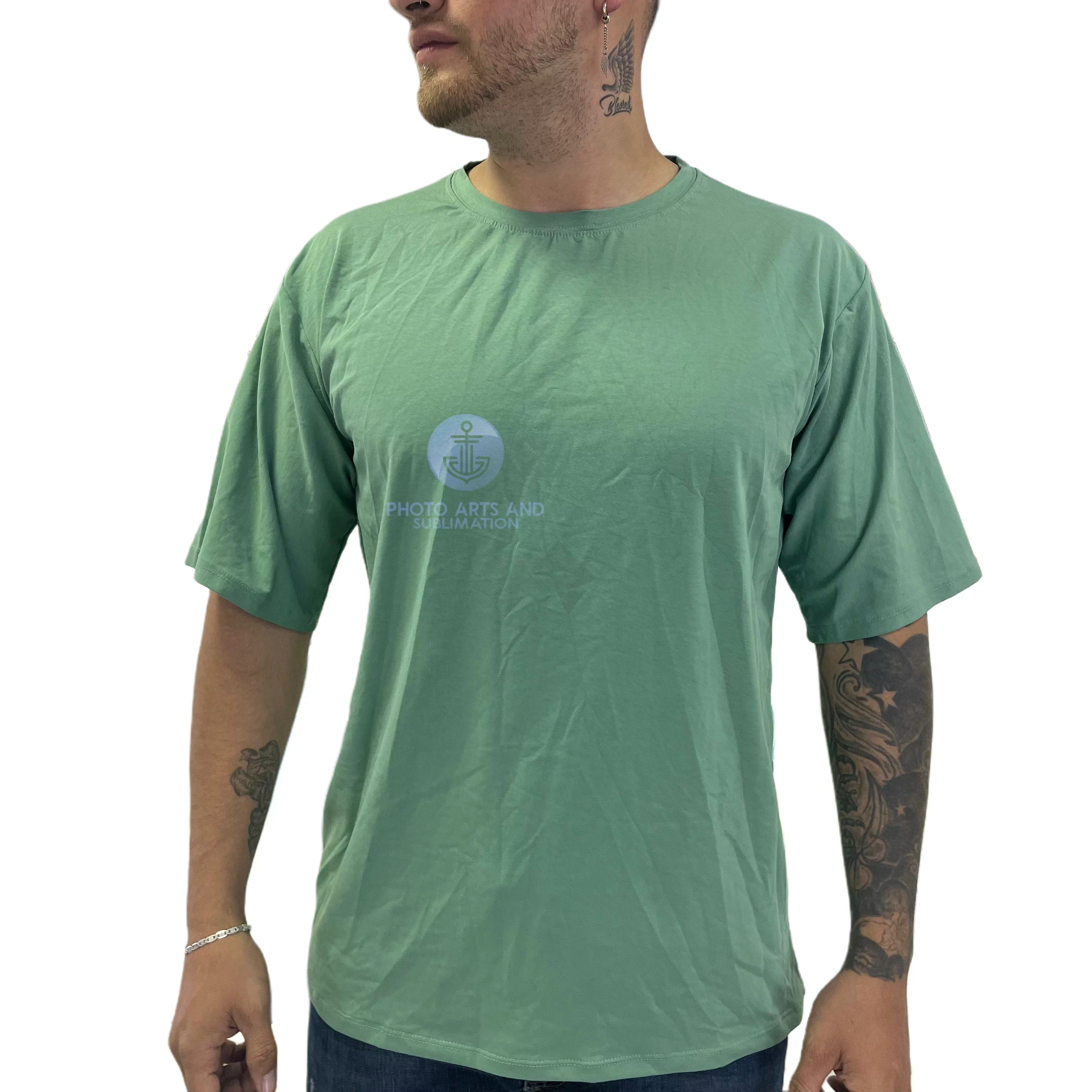 Oversize Seda Fria Verde Oliva 