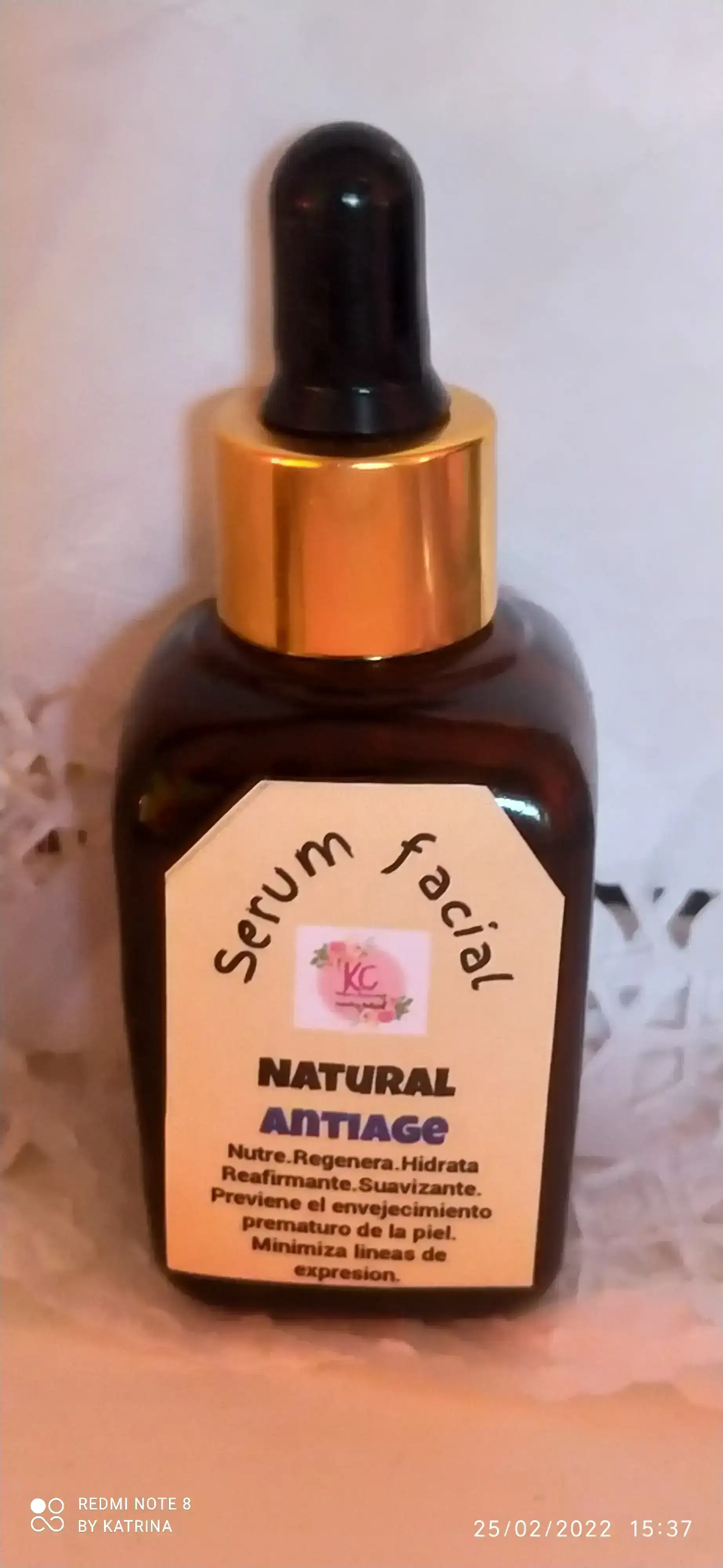 Sérum anti-age base oleosa,con aceites vegetales naturales. 2