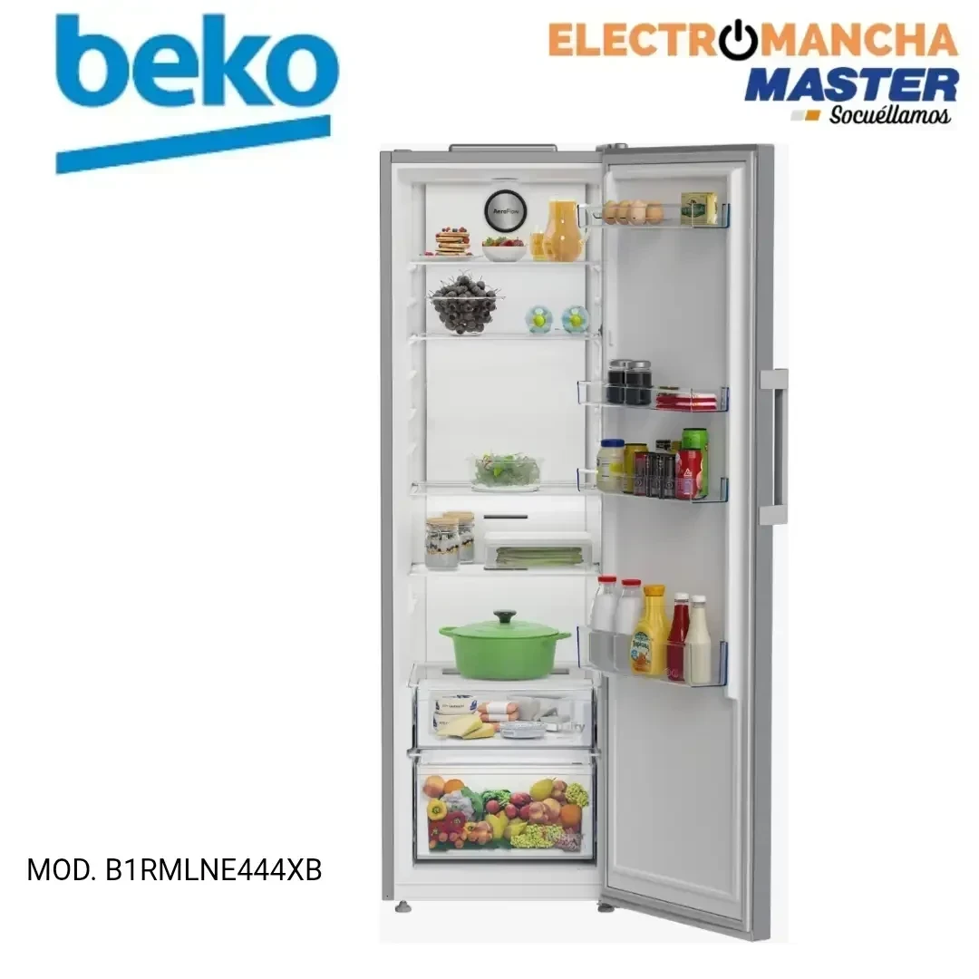FRIGO 1 PUERTA  BEKO B1RMLNE444XB INOX NF E 3