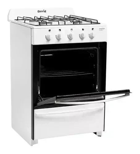 Cocina Escorial Master Classic 56Cm Gas Natural Blanca