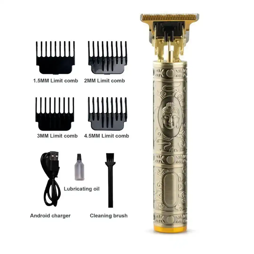 RASURADORA TRIMMER BARBA-CABELLO PROFESIONAL DE METAL 💇💈 3