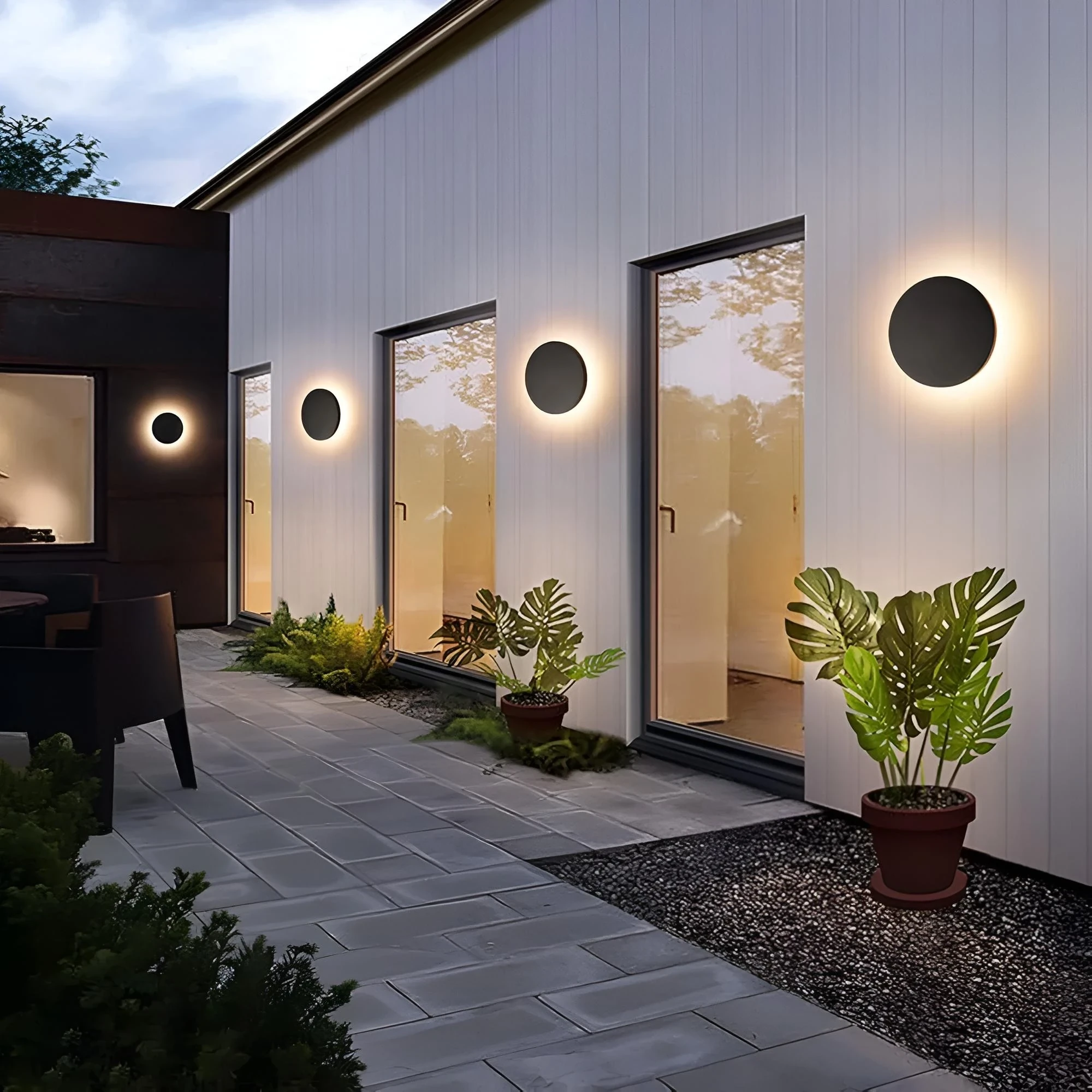 APLIQUE PARED LED MOON 2