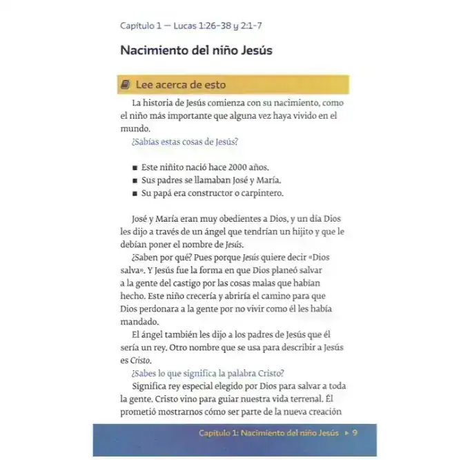 Vida de Jesús para niños 3