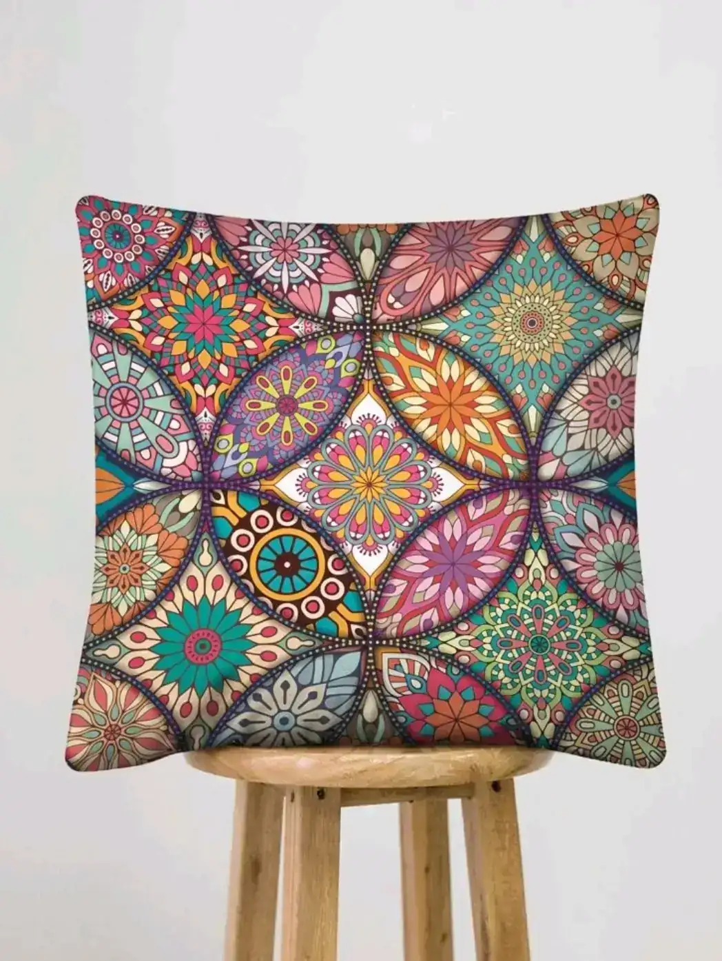 Cojín de mandalas