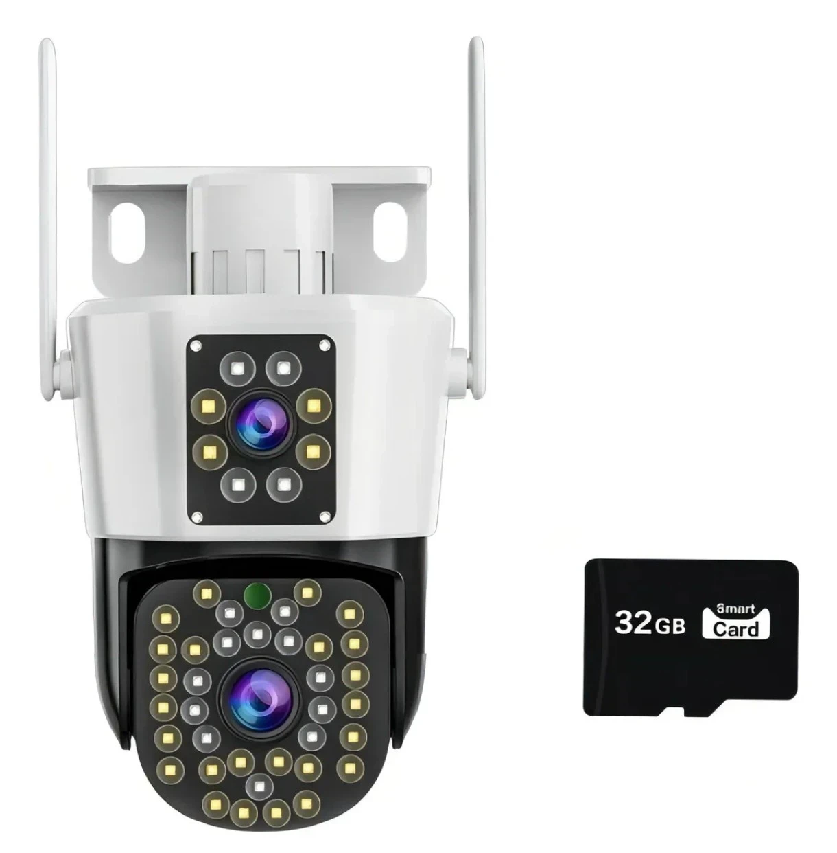 Camara de seguridad Jortan doble lente G 5