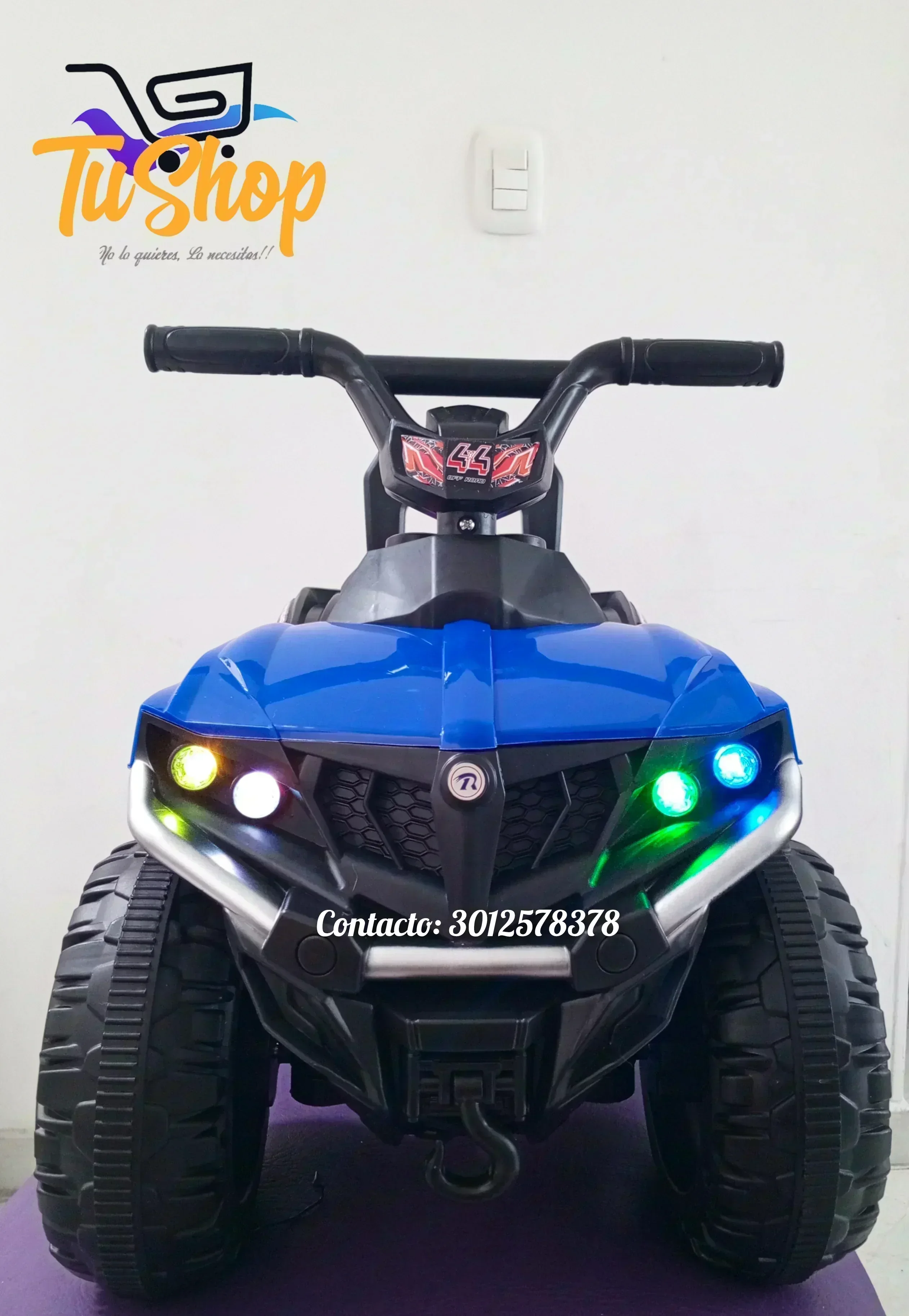 Moto Electrica 1 a 4 años Cuatrimoto  8