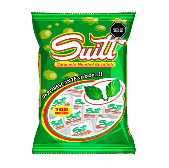 Caramelo Swiitt Menthol - Eucalipto 2