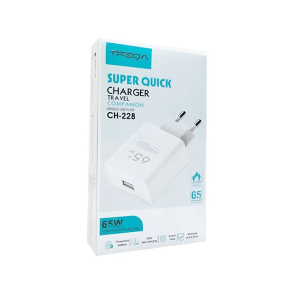 Cargador USB Carga Rapida 65W 𝙏𝙍𝙀𝙌𝘼 2