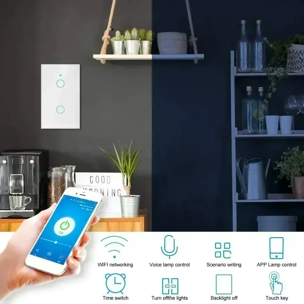 INTERRUPTOR DOBLE SMART BLANCO  5