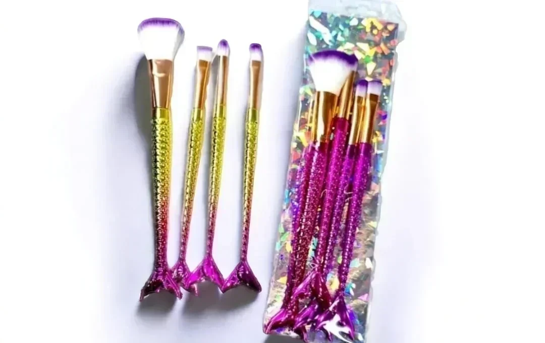 marina estuche brochas x4 pcs sirena 
