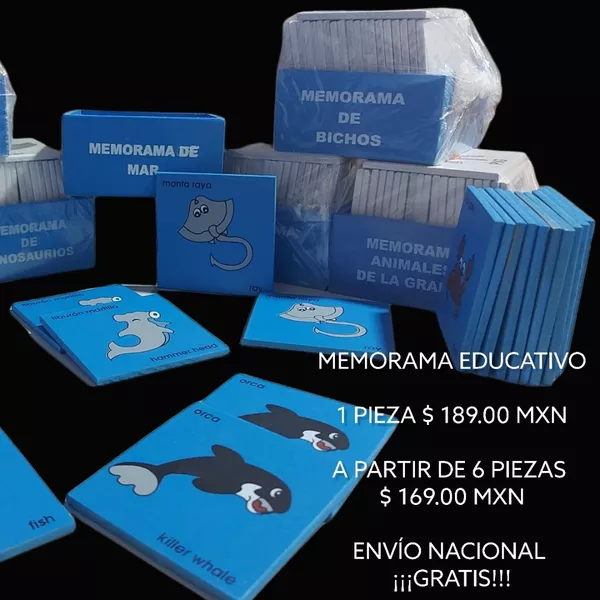 MEMORAMA DIFERENTES TEMAS. 10 PARES