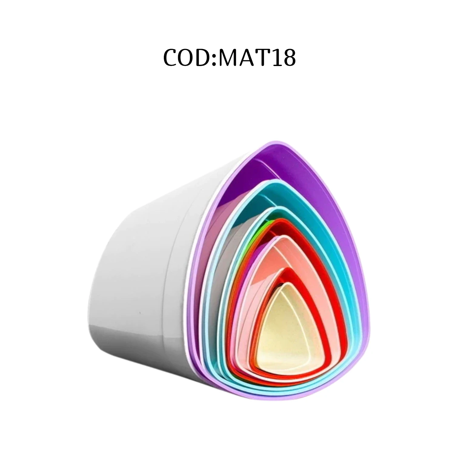 MACETA N18 TRIANGULAR
