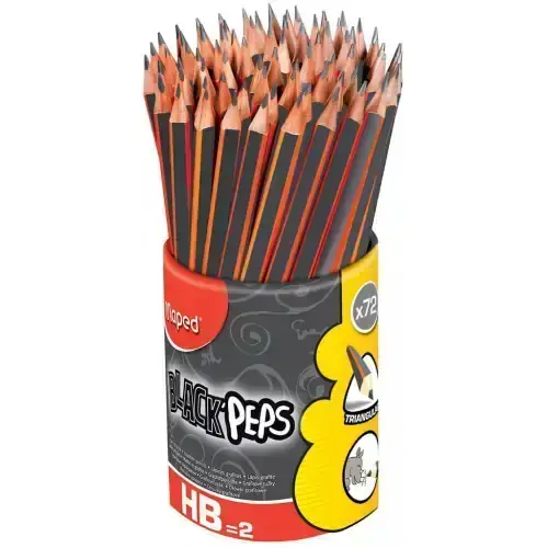 LÁPIZ MAPED BLACK PEPS HB2