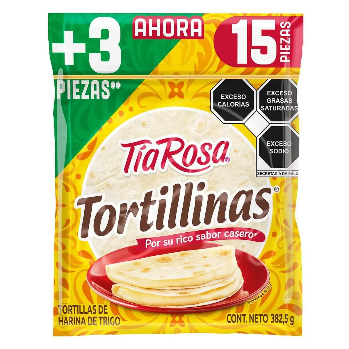 TORTILLINAS 15 PZ TIA ROSA