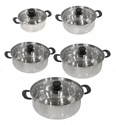 Set De Ollas De 10pcs