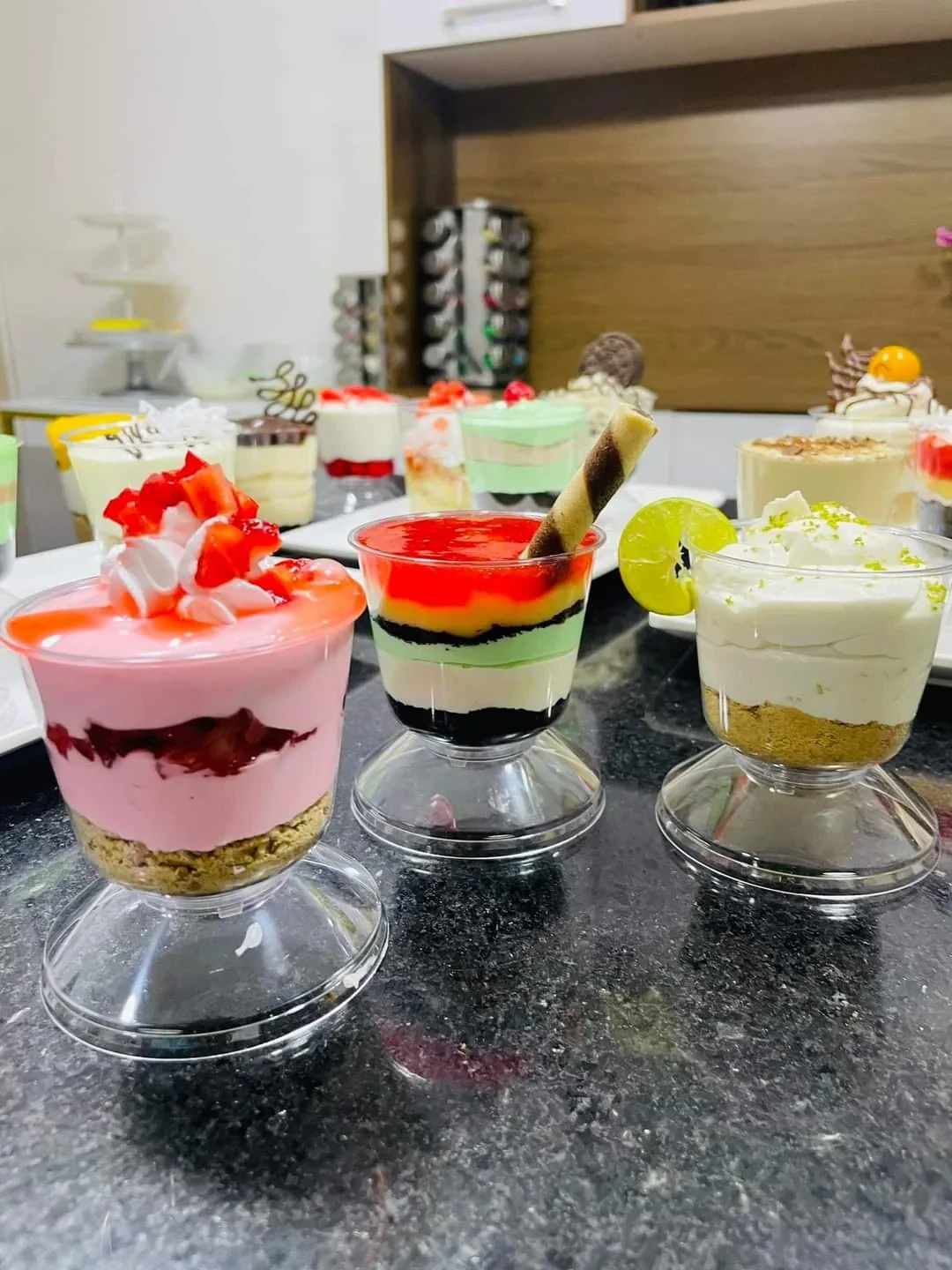 Postres en vasitos