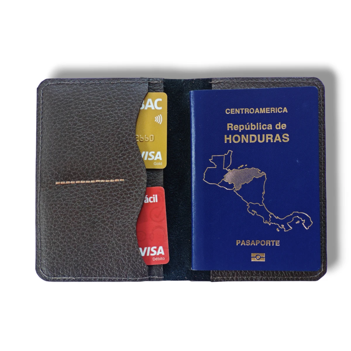 Pasaportera Legado cuero cafe  2