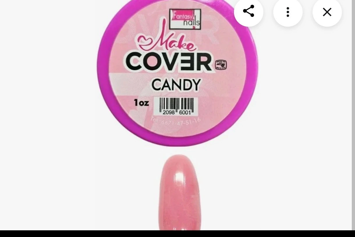 acrílico 1 oz candy fantasy 