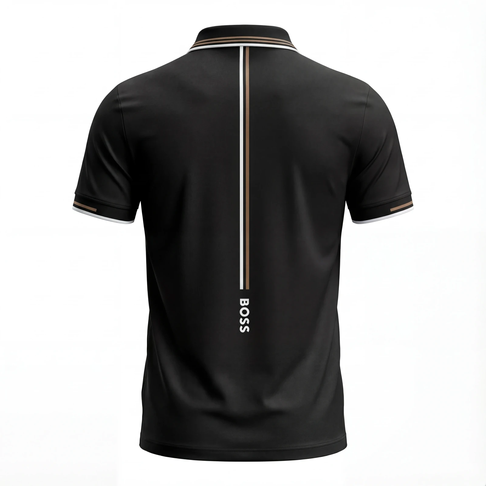 Playera Polo Boss Negro 2