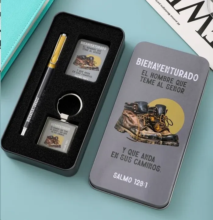 Set estuche lapicero Bienaventurado el hombre 2