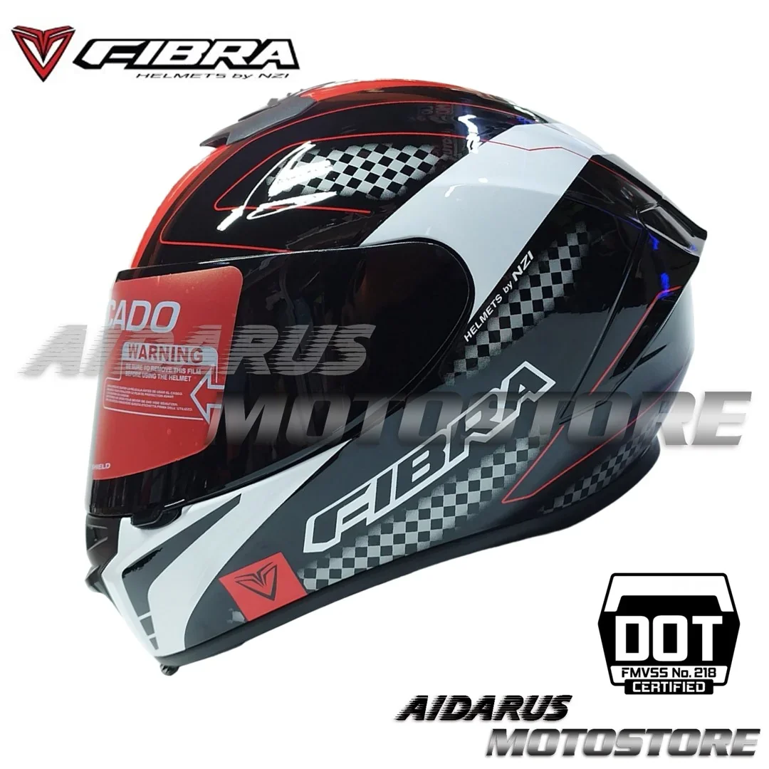 CASCO FIBRA MODELO GIGA DISEÑO BRILLO