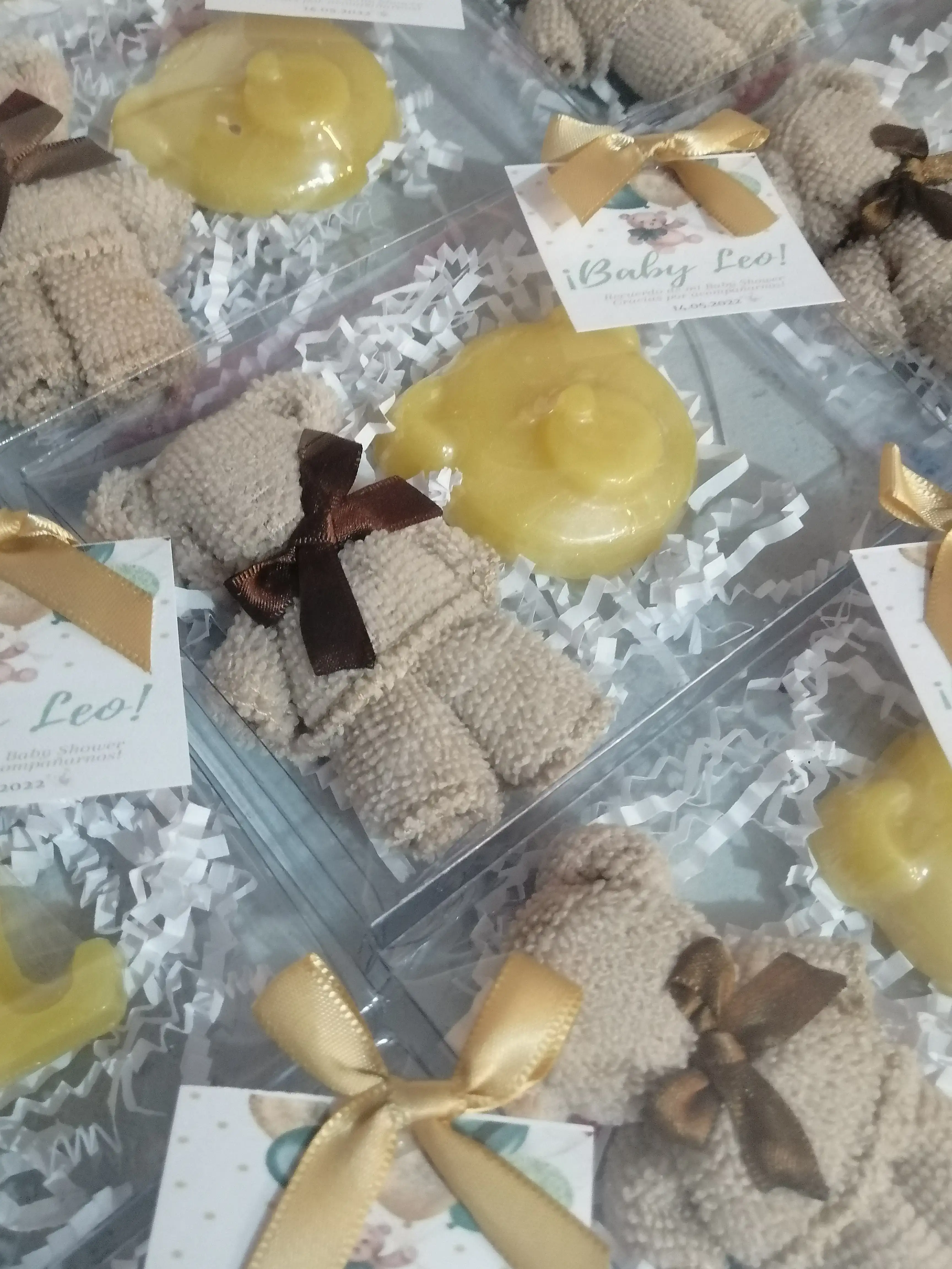 Osito en caja de acetato 