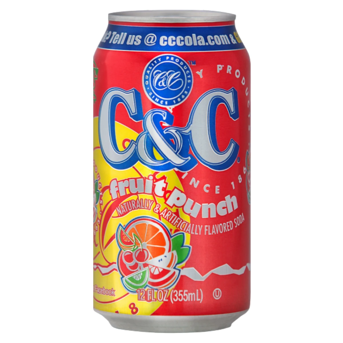 C&C FRUIT PUNCH 355 ML
