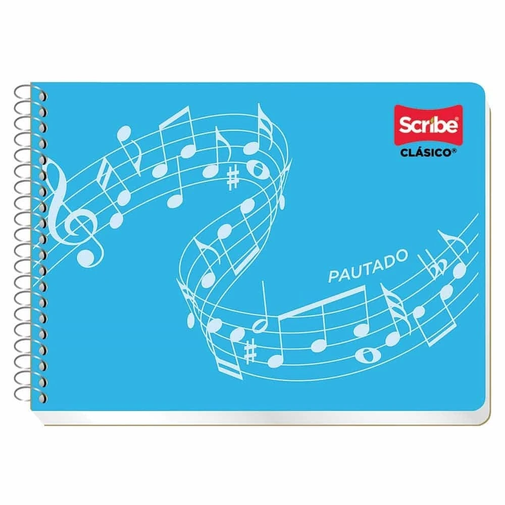 cuaderno italiano  pautado 50 h