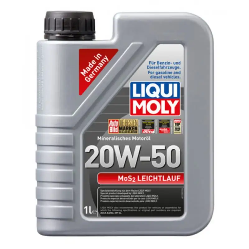 20W50 MIN MOS2 LOW-VISCOSITY 1L